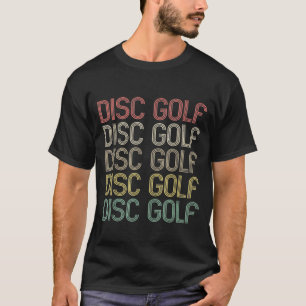Retro Style Disc Golf T-Shirt