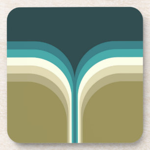 Retro style double arch decoration coaster