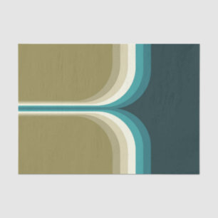 Retro style double arch decoration tissue paper