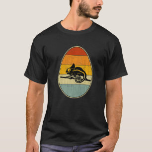 Retro Style Easter Egg Graphic Funny Easter Day Ch T-Shirt