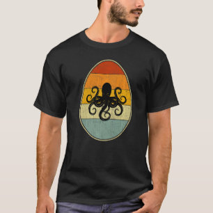 Retro Style Easter Egg Graphic Funny Easter Day Oc T-Shirt