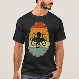 Retro Style Easter Egg Graphic Funny Easter Day Oc T-Shirt