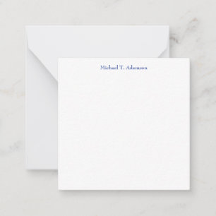 Retro Style Elegant Plain Simple White Card