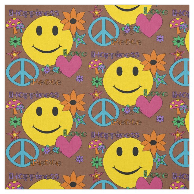Retro Style Fabric (Swatch)