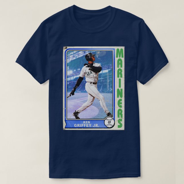 Retro Style Griffey Trading d T-Shirt (Design Front)