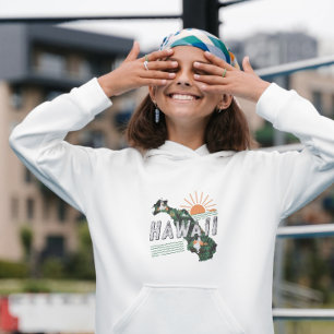 Retro Style Hawaii Silhouette Kids