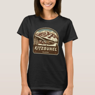 Retro style kitzbuhel Austria outdoors T-Shirt
