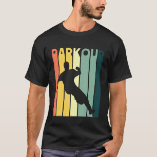 Retro Style Parkour Vintage Urban Free Running T-Shirt