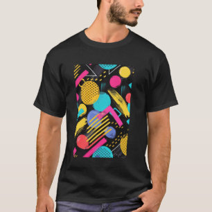 Retro Style Pattern Art Synthwave 80s 1 T-Shirt