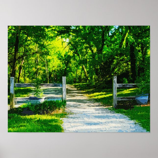 Retro Style Print, Value Poster Paper (Matte) (Front)