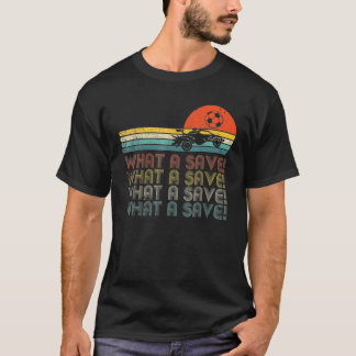 Retro Style Rocket RC Soccer Car League Funny Game T-Shirt