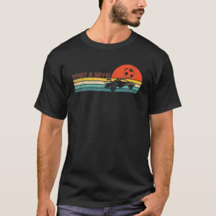 Retro Style Rocket RC Soccer Car League Funny Game T-Shirt