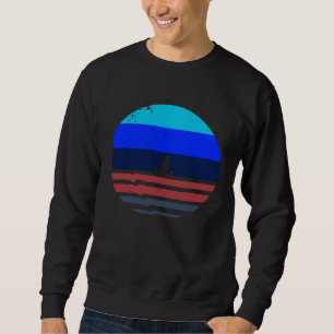 Retro Style Rowing Funny Rower Boating Team Gift M Sweatshirt