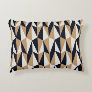 Retro Style: Seamless Vintage Pattern Decorative Cushion