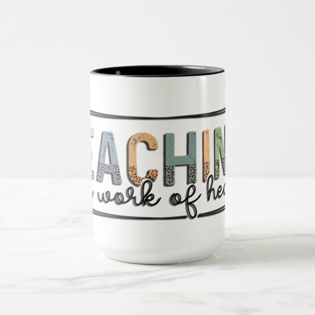Retro Style Teacher Mug (Center)