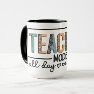 Retro Style Teacher Mug