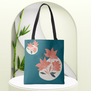 Retro style tote bags