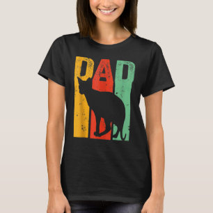 Retro Style Vintage Best Sphynx Cat  Dad T-Shirt
