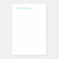 Retro Stylish Elegant Plain Sky Blue White