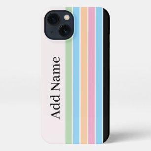 Retro Stylish Modern Personalised Name Classic  iPhone 13 Case