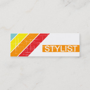 retro STYLIST Mini Business Card