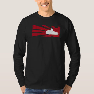 Retro Submarine Veteran For Men Submarine For Men T-Shirt
