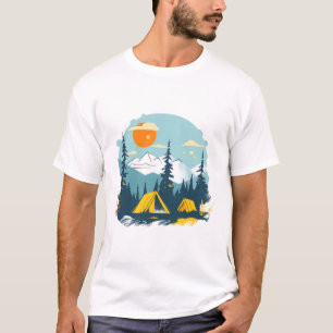 Retro Summer Camp Graphic T-Shirt! T-Shirt