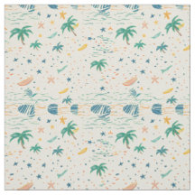 Retro Summer Ocean Pattern
