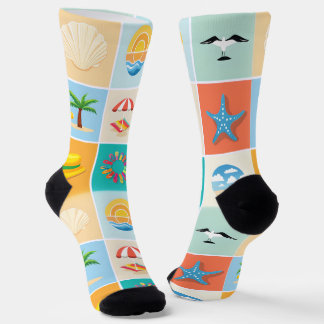 Retro Summer Socks