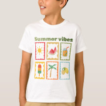 Retro Summer Vibes Design with Sunshine