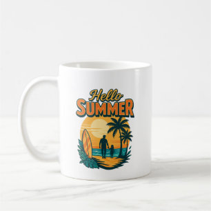 Retro Summer Vibes – Life’s Better at the Beach Coffee Mug