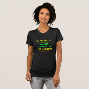 Retro Summer Vibes T-Shirt Palm Trees