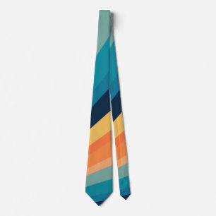 Retro sun rays tie