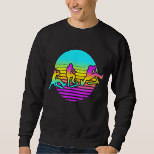 Retro sun tricks stunt scooter stunt scooter sweatshirt