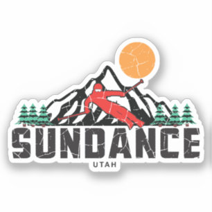 Retro Sundance Mountain Ski