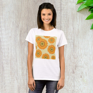 Retro Sunflowers T-Shirt