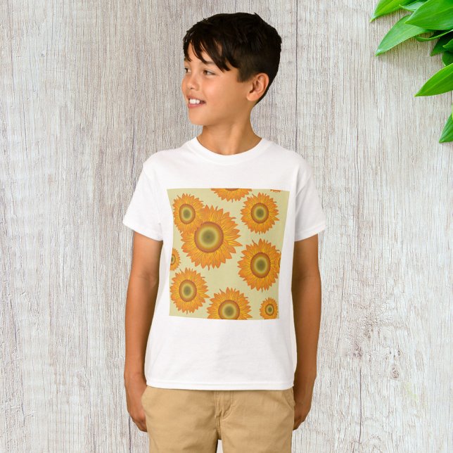 Retro Sunflowers T-Shirt (Creator Uploaded)