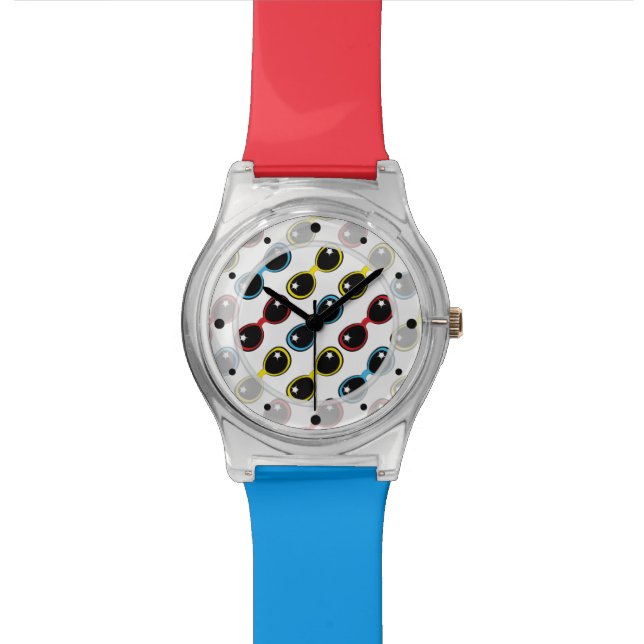Retro Sunglasses Primary Watch (Close Up)