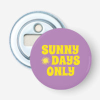 Retro Sunny Days Only Quote Happy Summer Purple 