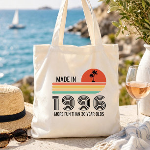 Retro Sunset 21st 30th 40th 50th Birthday Squad Tote Bag