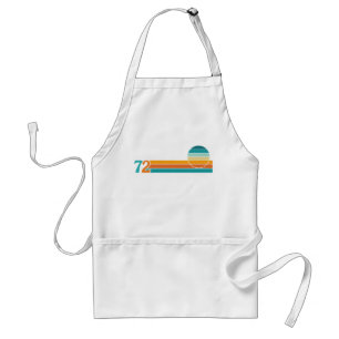 Retro Sunset 72 Standard Apron