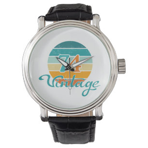 Retro Sunset 74 Vintage Distressed Watch