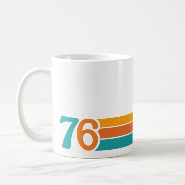 Retro Sunset 76 Coffee Mug (Left)
