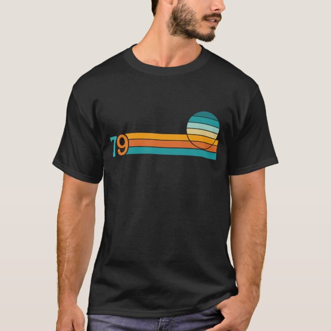 Retro Sunset 79 T-Shirt (Front)