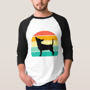 Retro Sunset Chihuahua T-Shirt