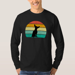 Retro Sunset Chihuahua T-Shirt