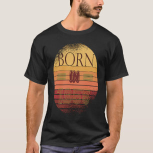 Retro Sunset Collection Date Of Birth 1955 Birthda T-Shirt