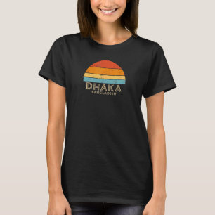 Retro Sunset Dhaka Bangladesh T-Shirt