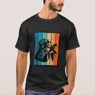 Retro Sunset Duck Hunting Design Tank Top