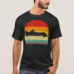 Retro Sunset Formula Race Car Racing Racer T-Shirt